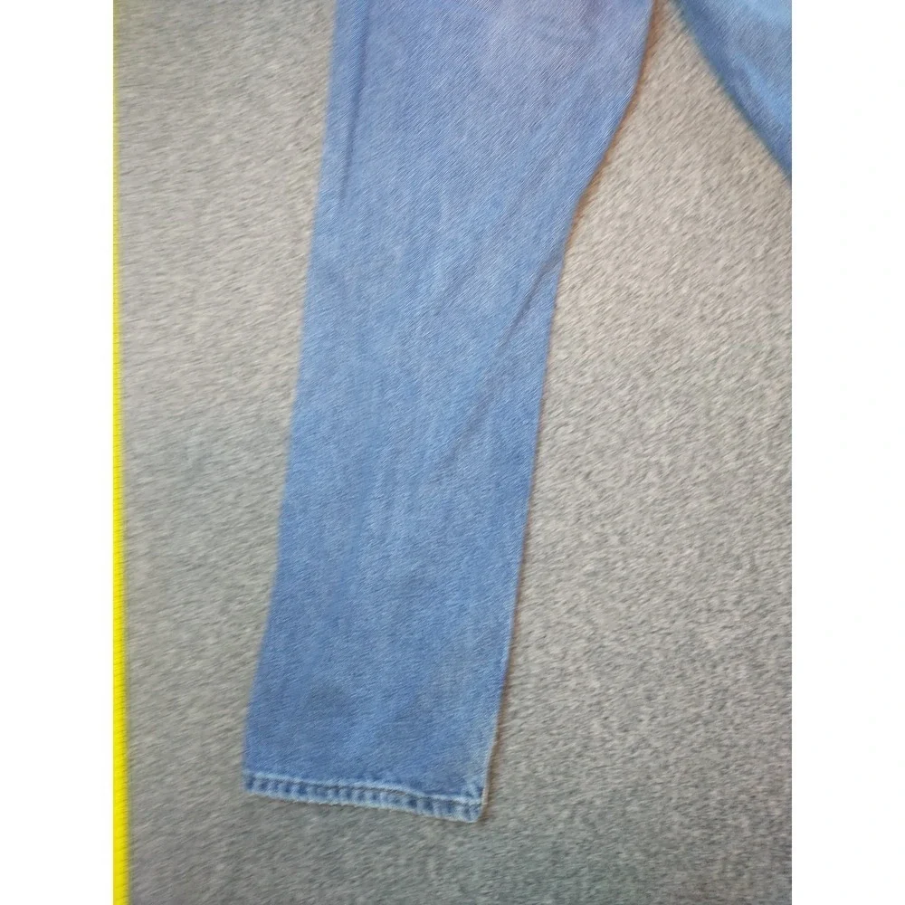 Wrangler Premium Quality Mens Straight Leg Jeans Medium Wash Blue Denim 34x31